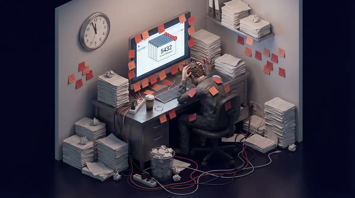 Ohne KI — manueller Prozess