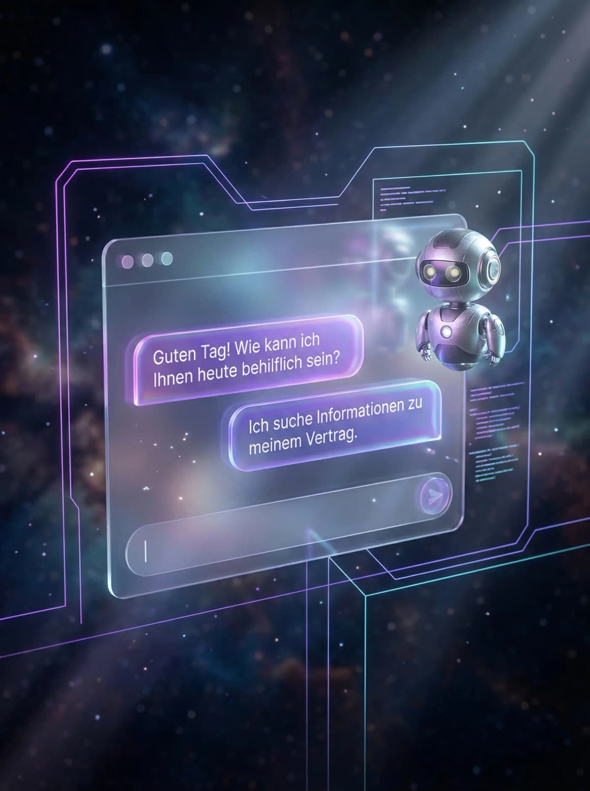 KI-Chatbot Interface